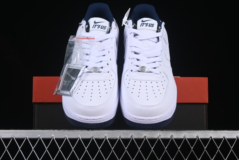 Nike Air Force 1'07 Low Casual Sneakers with Full-Length Air Cushion - IB5720-100