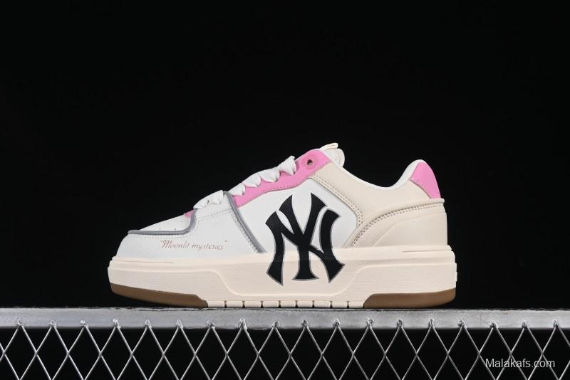 New York Yankees MLB Chunky Liner Custom Platform Sneakers - 3ASXCA12N50IVS
