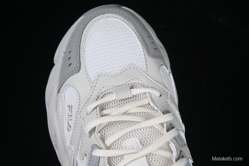 FILA Wave Fusion Chunky Sneakers - White & Gray