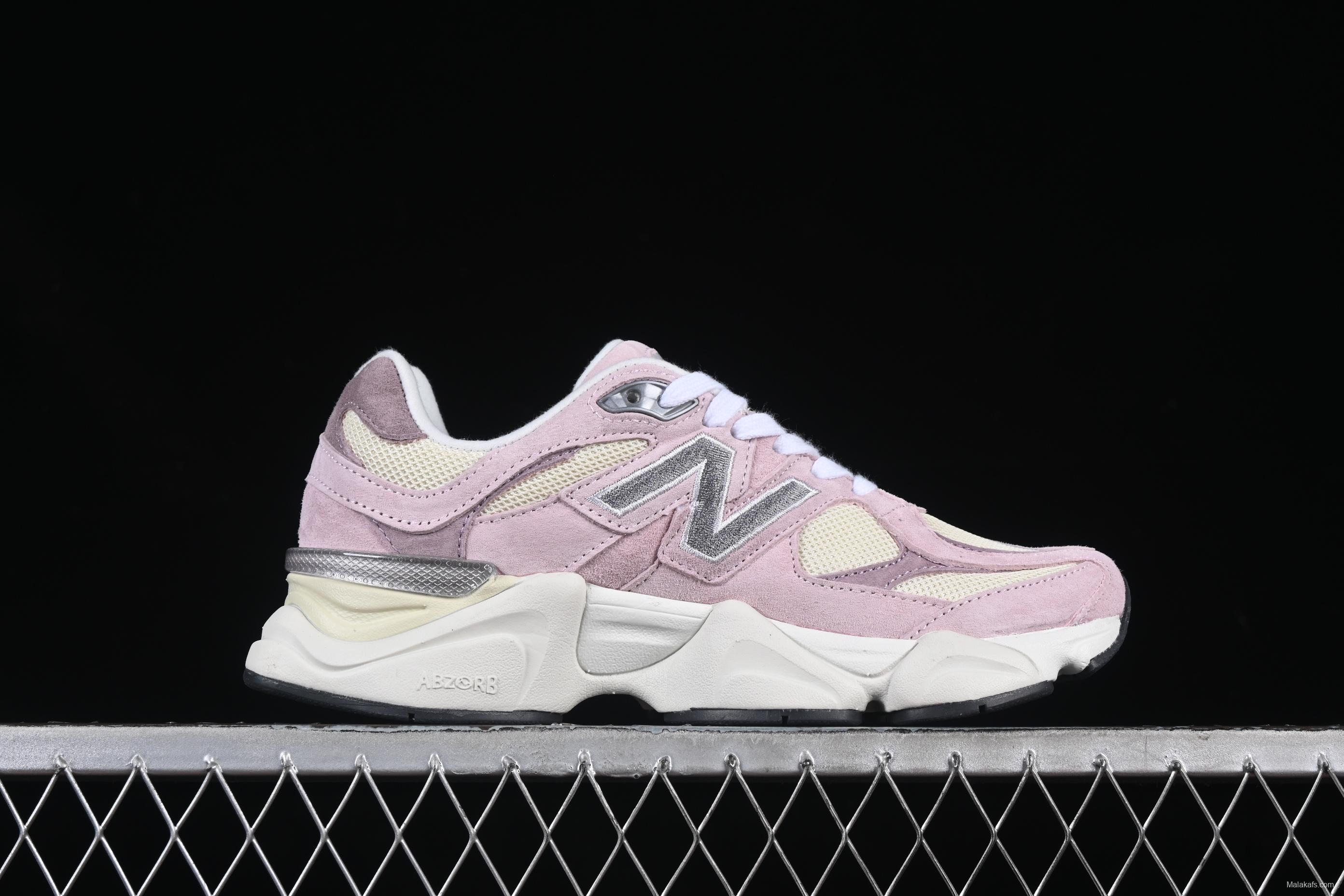 New Balance NB9060 Series Retro Casual Running Shoes with ABZORB Cushioning - U9060LBC