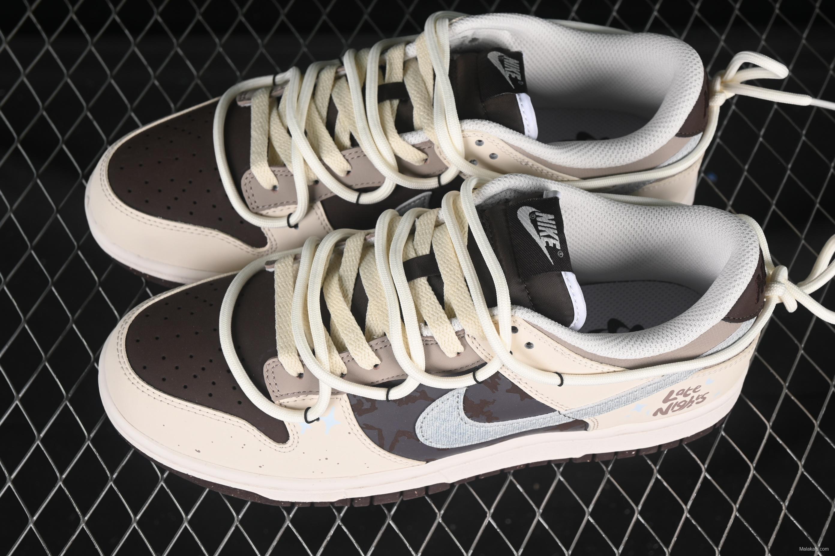 Nike Dunk Low Baroque Brown Reverse Mocha SB Low Top Casual Skate Shoes - HF4292-100