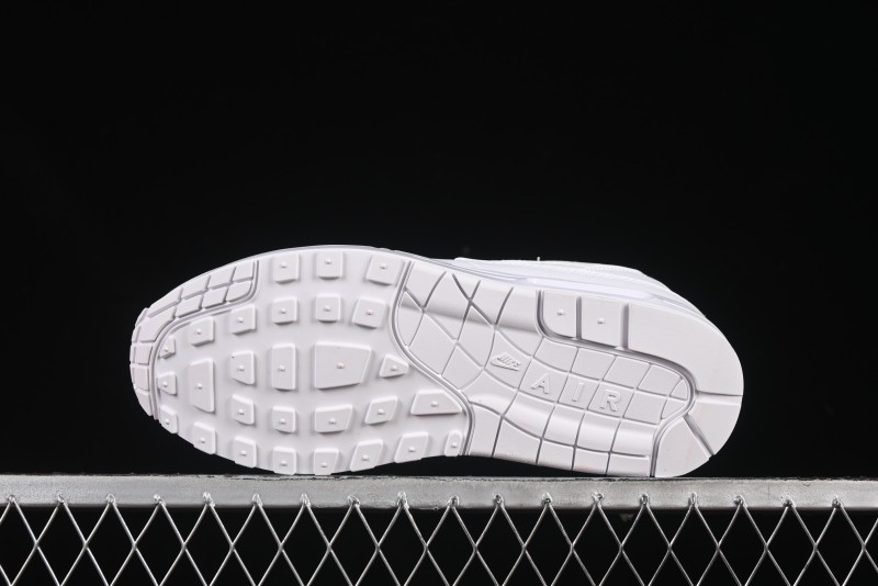 Nike Air Max 1 Retro Running Shoes with Half-Sole Air Cushion - 454746-107