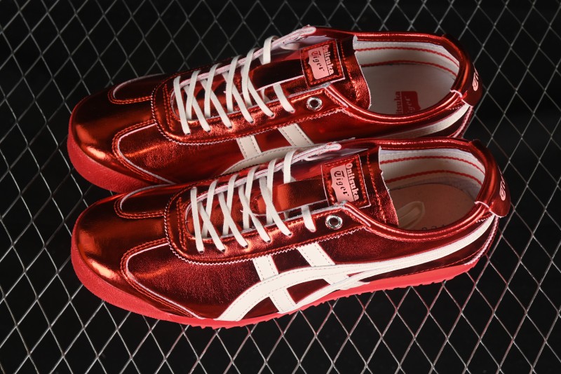 Onitsuka Tiger Mexico 66 SD Low-Top Leather Sneakers - 1183C468-701