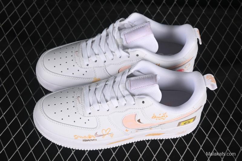 Nike Air Force 1'07 Low SpongeBob SquarePants Casual Sneakers - FB8971-070