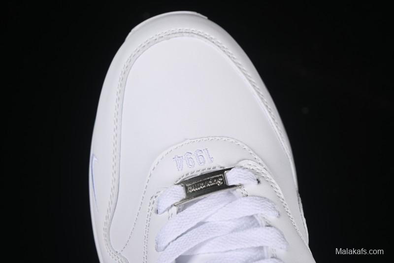 Nike Air Max 1 Retro Running Shoes with Half-Sole Air Cushion - HF8813-100