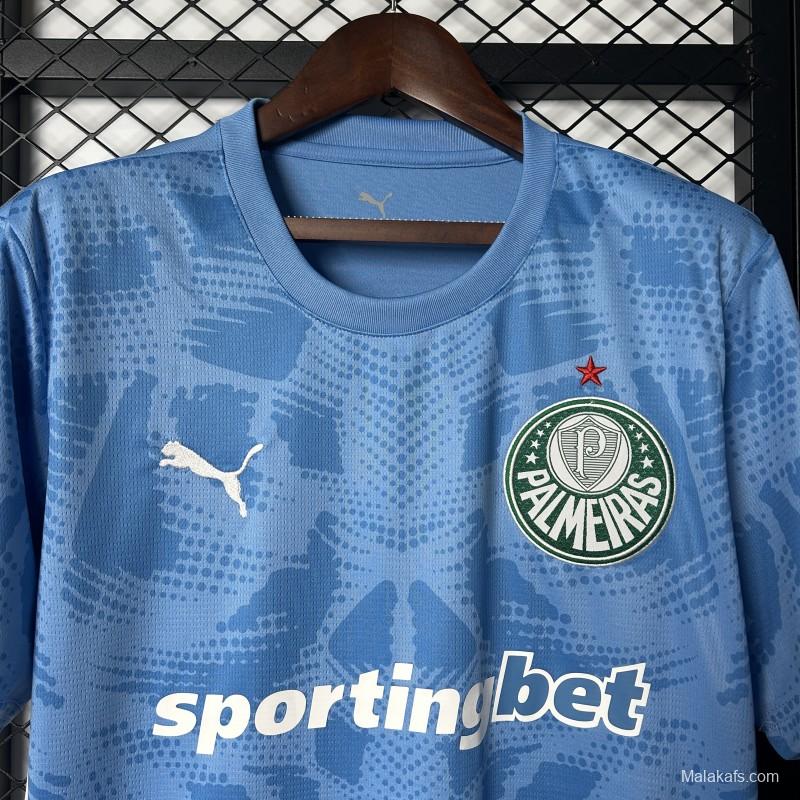 25/26 Palmeiras Goalkeeper Blue Jersey