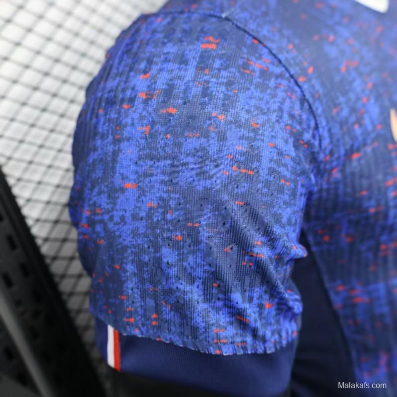 Player Version 2025 France Home Jersey