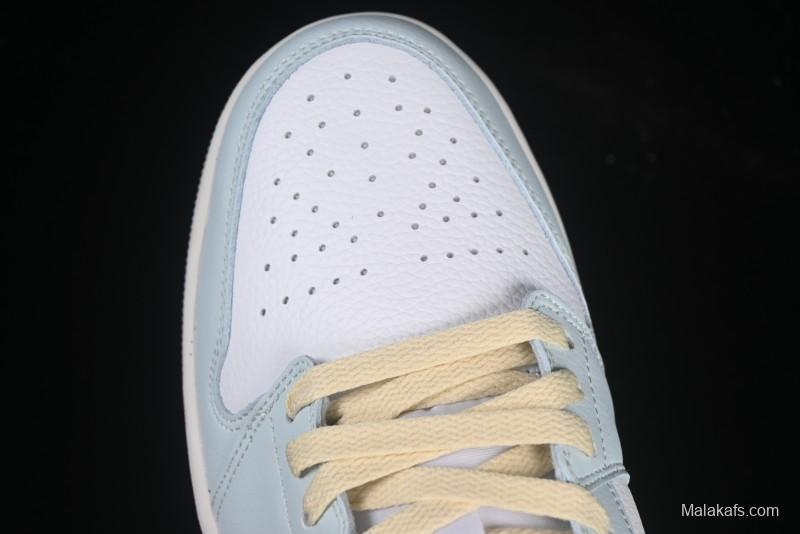 Nike Air Jordan 1 Low AJ1 Mint Blue Low-Top Casual Lifestyle Sneakers - HJ5999-400