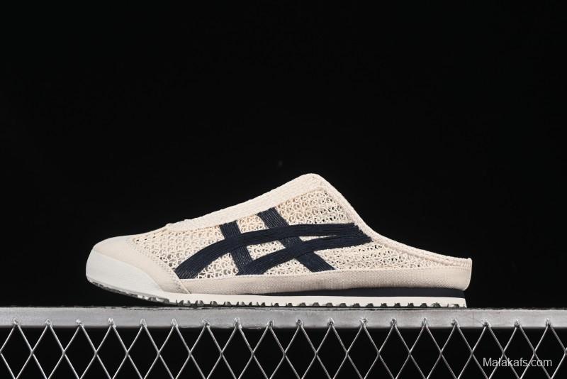 Onitsuka Tiger Mexico 66 Sabot Slip-On Shoes with Breathable Mesh Upper - 1183C123-200