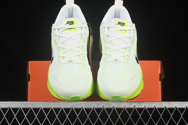 Nike Air Zoom Vomero 18 Lunar Retro Running Shoes with Full-Length Zoom Air Cushion - HM6804-102
