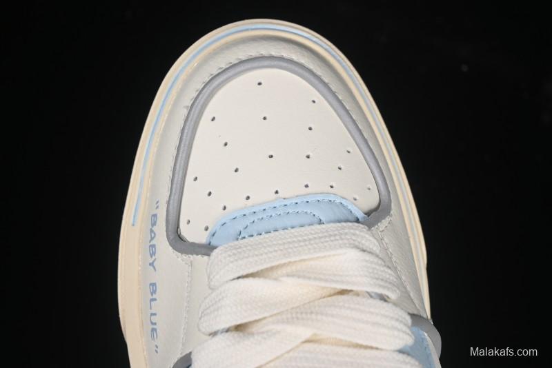 New York Yankees Chunky Liner Mid Denim Monogram Platform Sandals - 3ASXCA12N50IVS