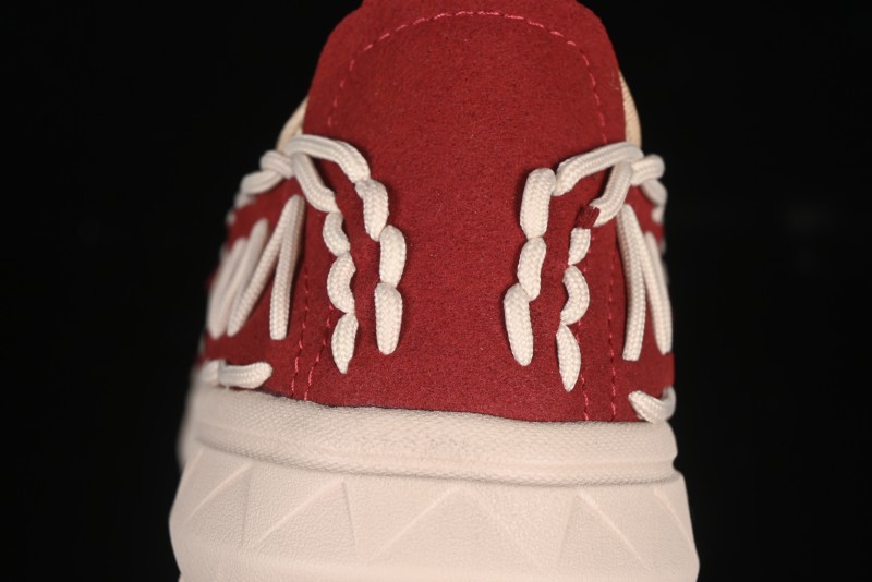 Keen Uneek Flat-M Woven Elastic Strap Outdoor Water Sports Sandals - 1014097 RED