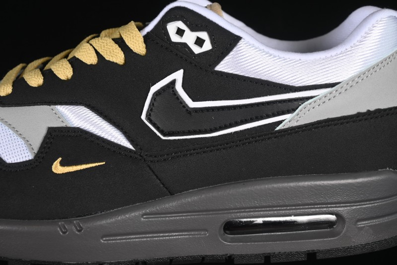 Nike Air Max 1 Retro Running Shoes with Half-Sole Air Cushion - IB9898-001