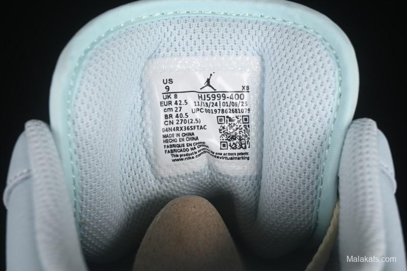 Nike Air Jordan 1 Low AJ1 Mint Blue Low-Top Casual Lifestyle Sneakers - HJ5999-400