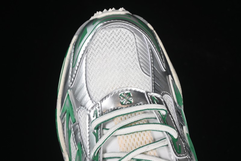 Off-White Be Right Tie-Dye Green Low-Top Lifestyle Casual Shoes - X.E5