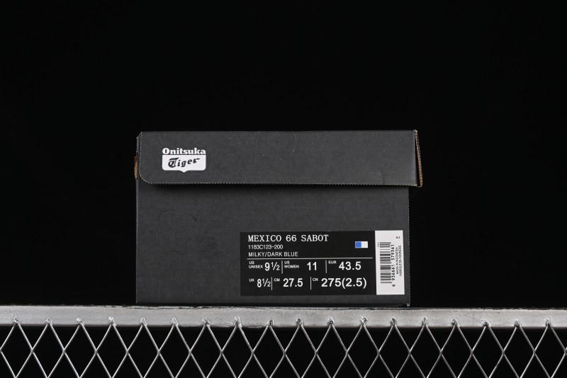 Onitsuka Tiger Mexico 66 Sabot Slip-On Shoes with Breathable Mesh Upper - 1183C123-200