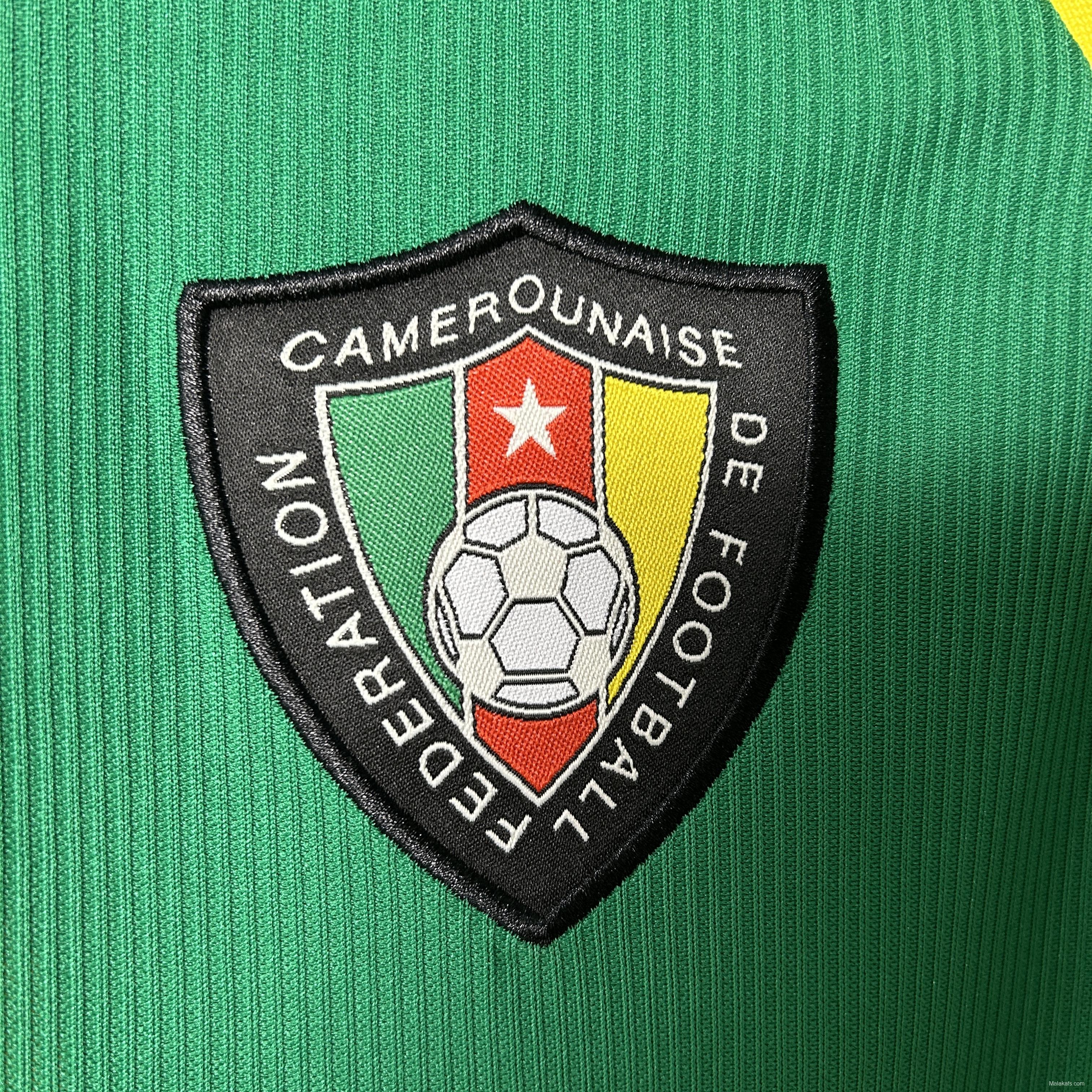 1998 Retro Cameroon Home Jersey