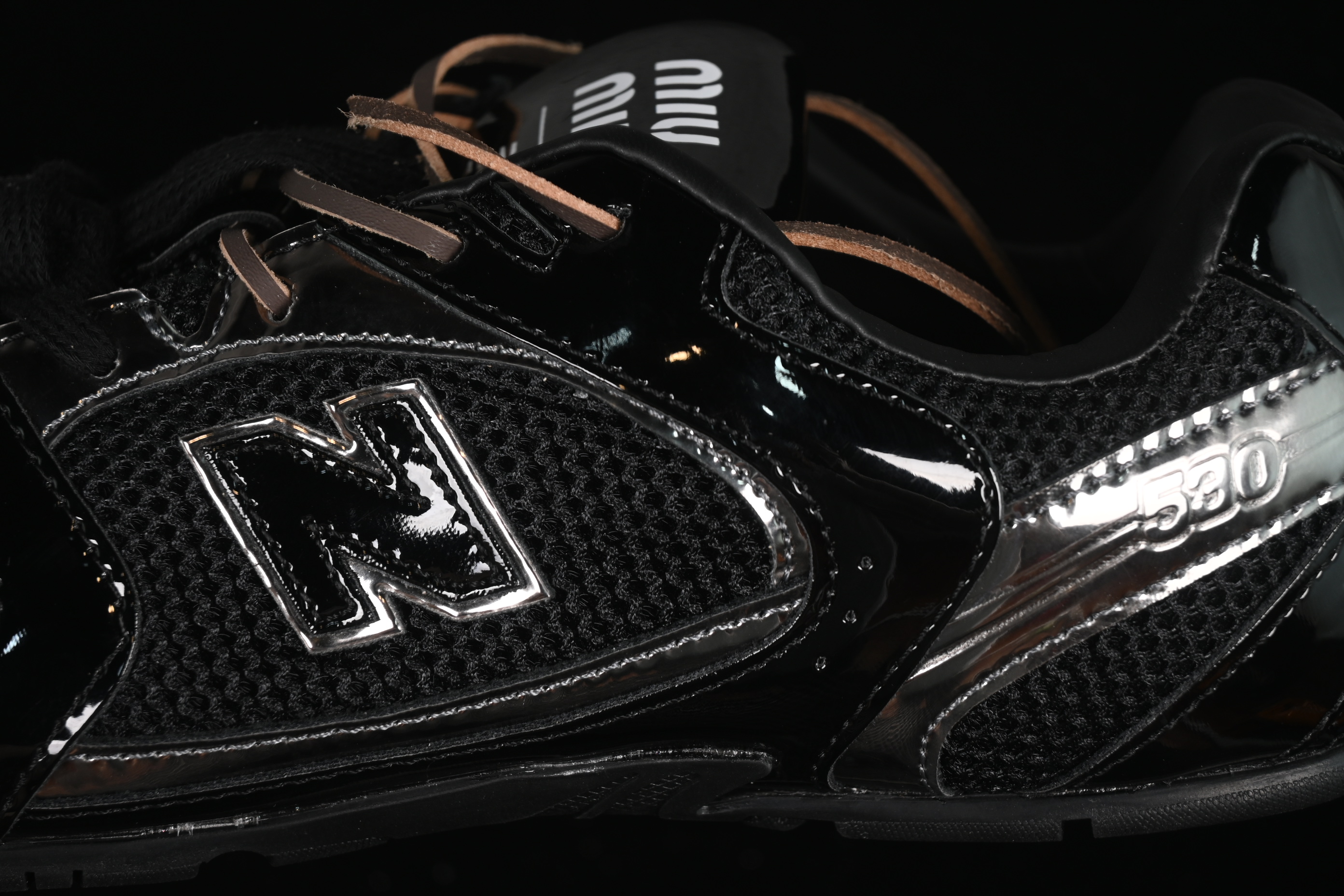 MiuMiu x New Balance 530 Low-Top Classic Retro Casual Running Shoes - AJD4