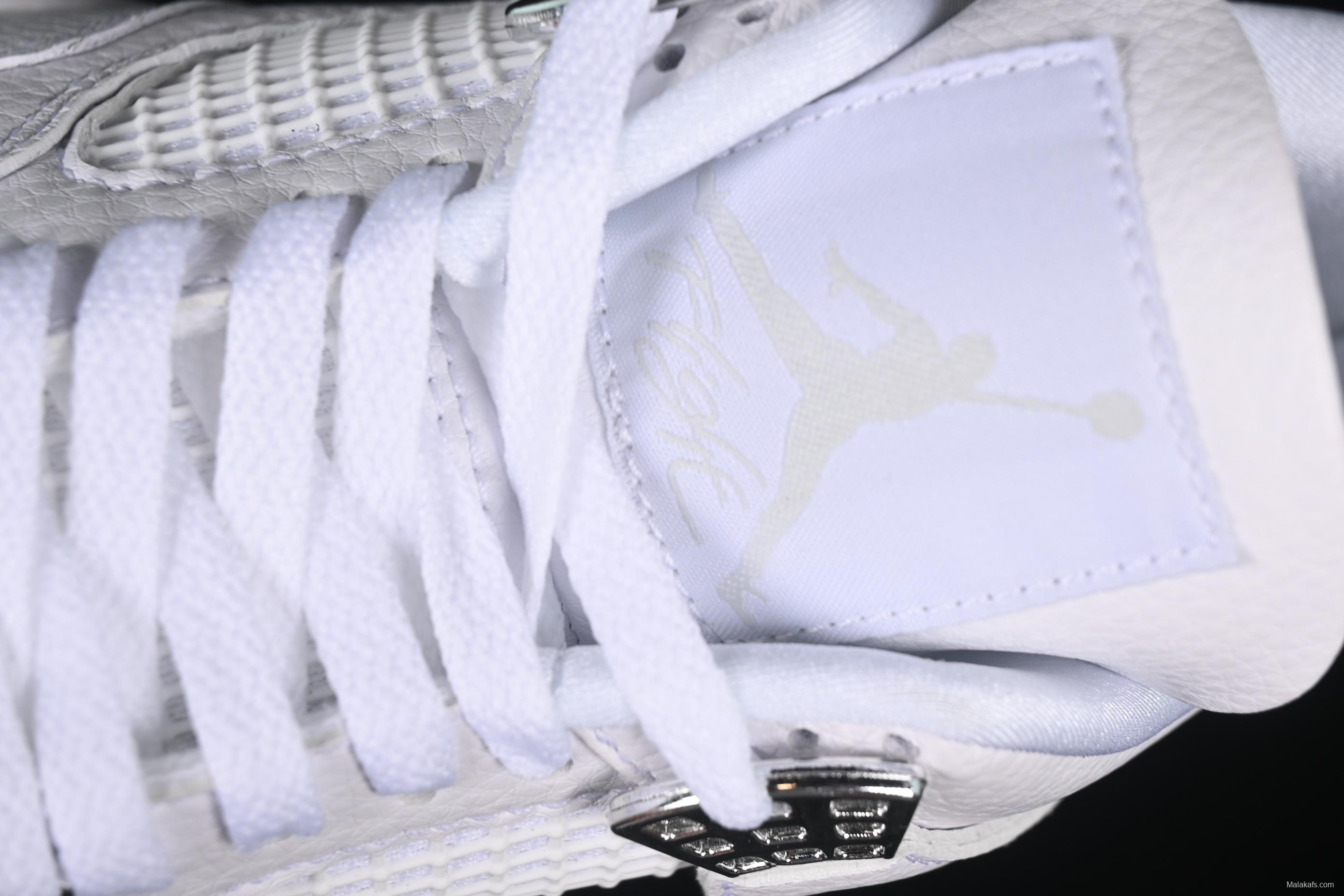 Nike Air Jordan 4 Retro PureMoney Sneakers - 308497-100