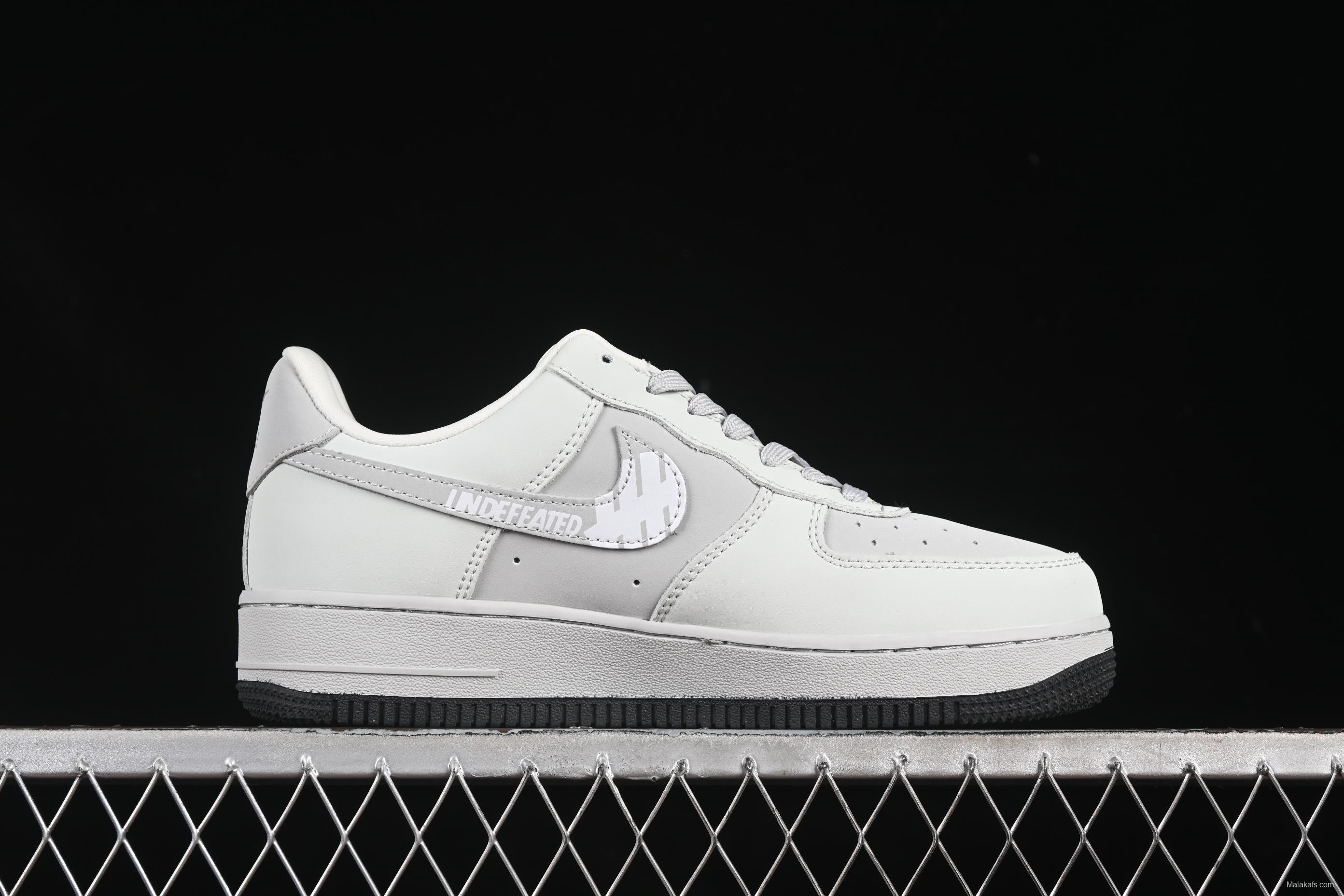 Nike Air Force 1 '07 Low UN Collaboration Impression Logo Casual Sneakers - DF0188-060