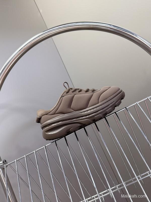 2025 Unisex Marni Brown Fabric Sneakers