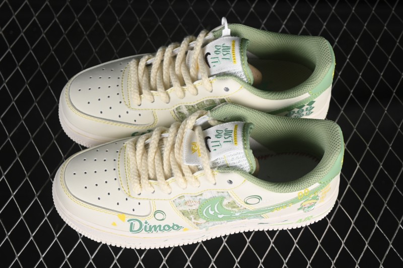 Nike Air Force 1'07 Low Bubble Mart Dimoo Casual Sneakers - FJ7740-110