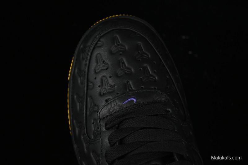 Nike Air Force 1 '07 Low Kobe Full-Grain Leather Casual Sneakers - HV5122-001