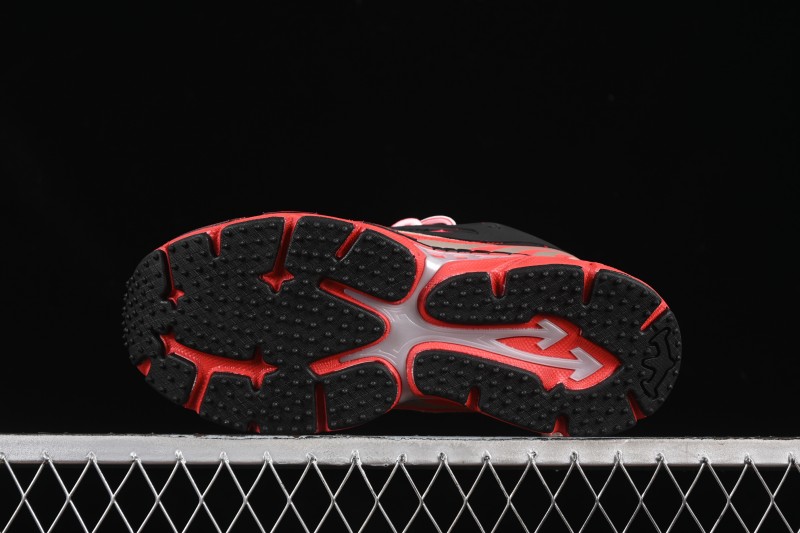 Off-White Be Right Low-Top Lifestyle Casual Shoes in Black Red
