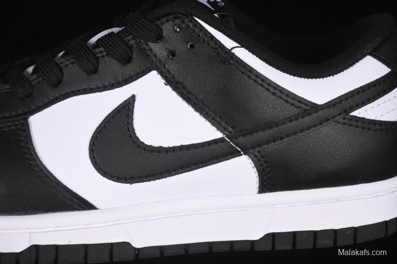 Nike SB Dunk Low Classic Black White Low-Top Casual Skate Shoes - HF5441-100