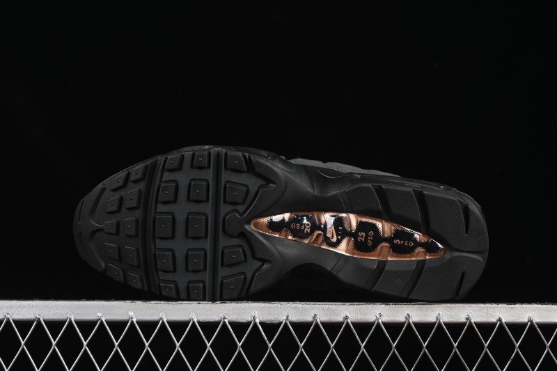 Nike Air Max 95 Retro Cushioned Running Shoes - HQ6457-001
