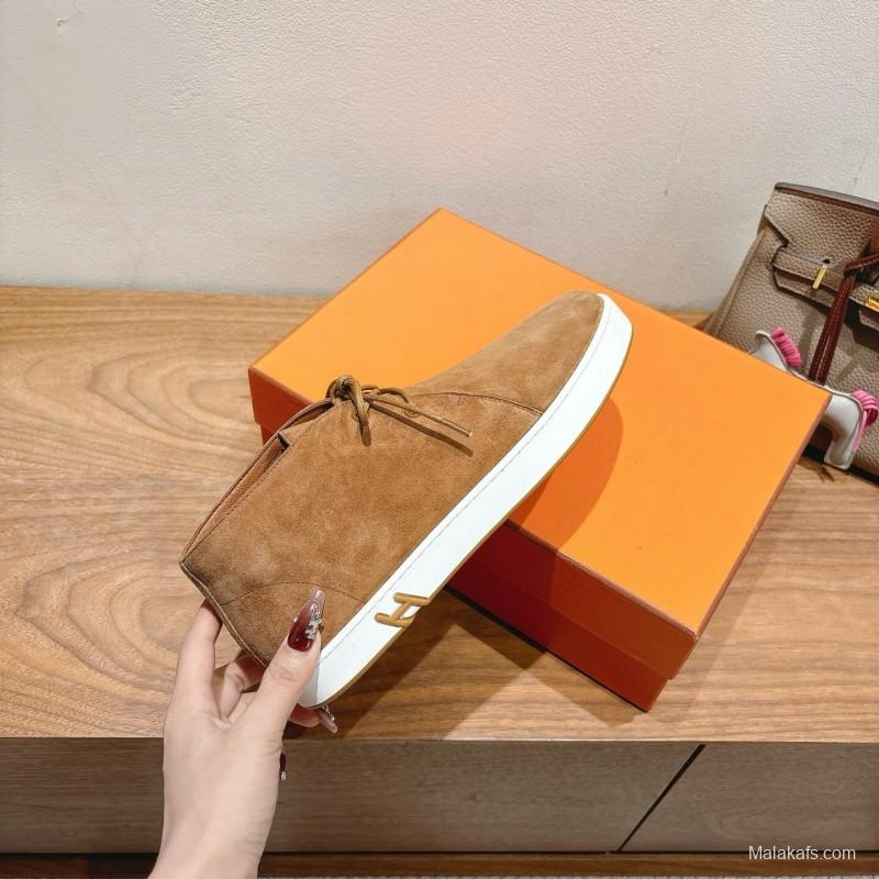 2025 Unisex H Brown Suede Classic Boots AS00380