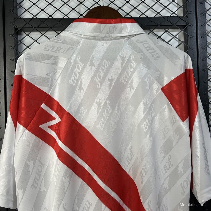 94/95 Retro Rayo Vallecano Home Jersey