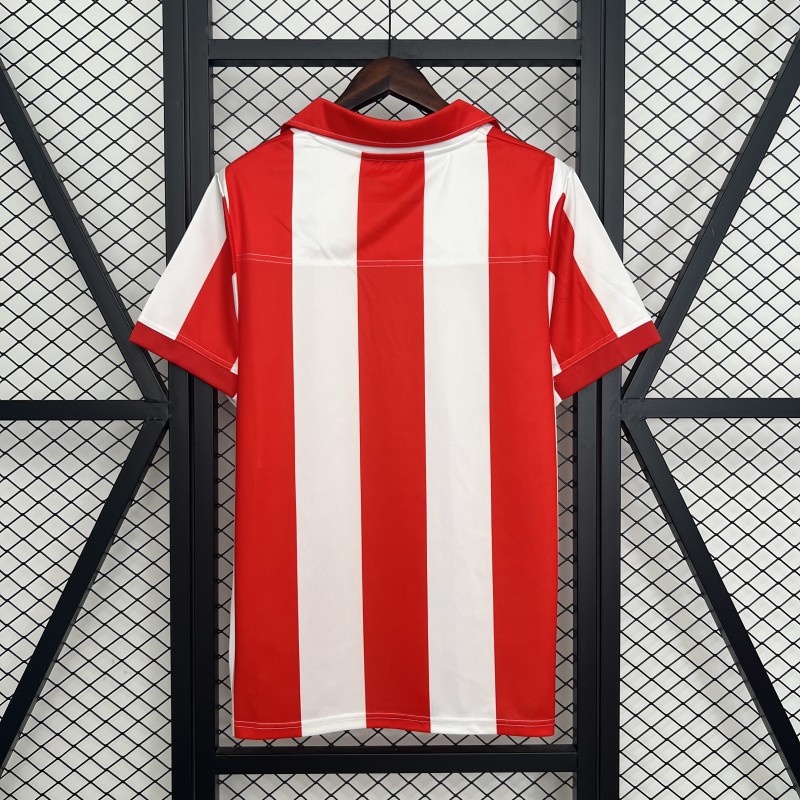 03/04 Retro Atletico Madrid Centenary Home Stadium Jersey