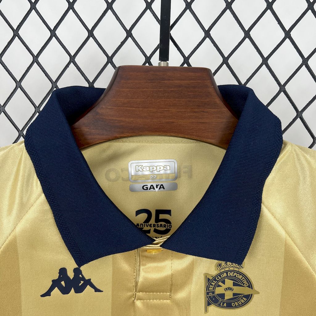 2025/26 KidsDeportivo De La Coruna 25th Anniversary Edition Kit