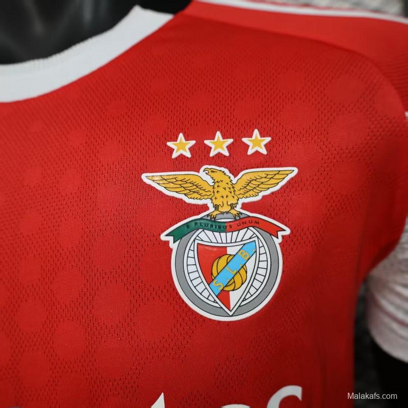 Player Version 25/26 Benfica Home Jersey