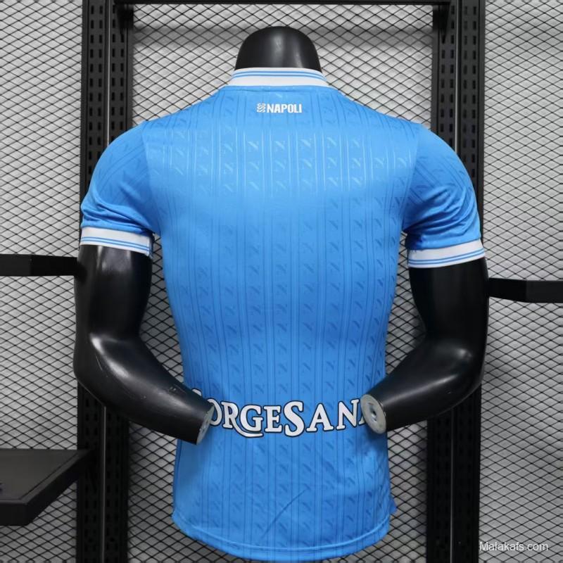 Player Version 25/26 Napoli Home Jersey