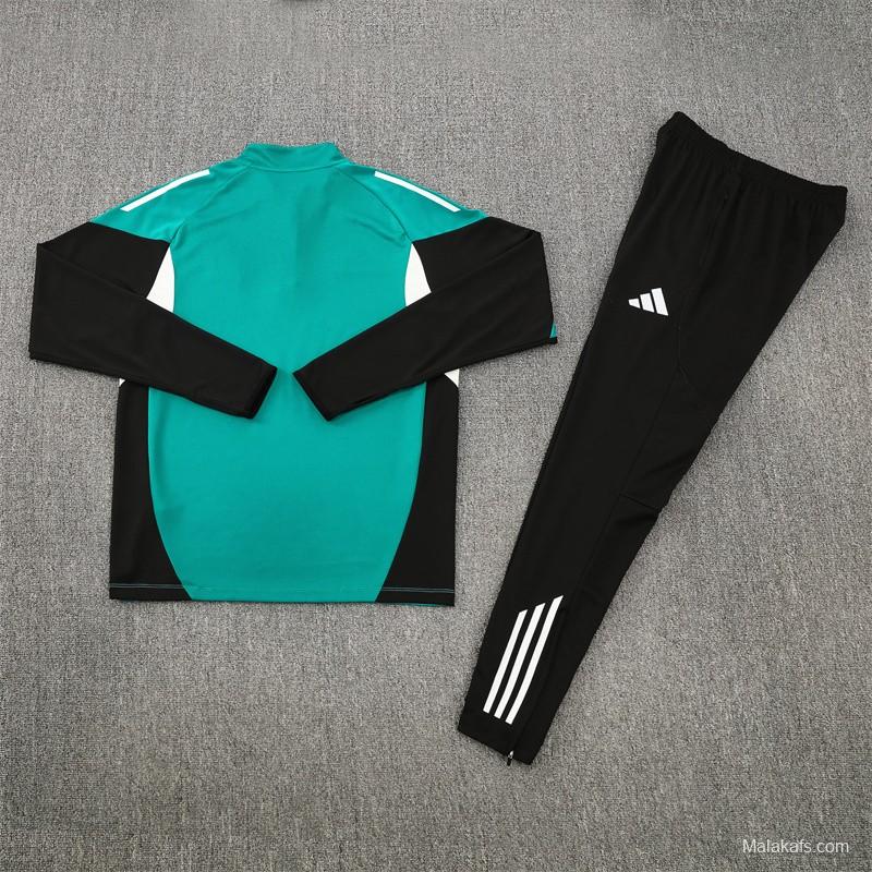 25/26 Liverpool Green Half Zipper Jacket+Long Pants