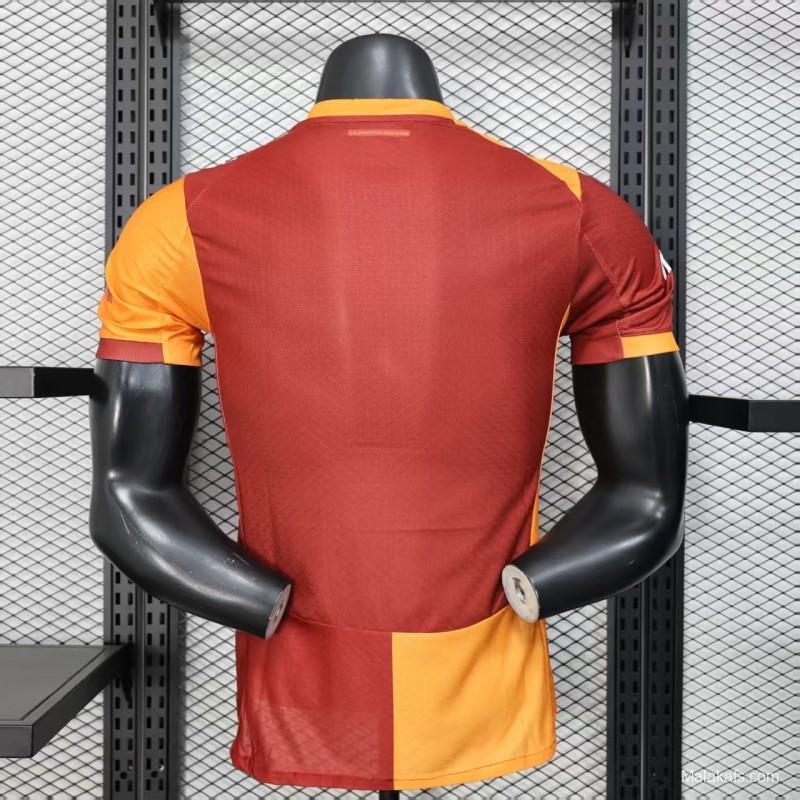 Player Version 25/26 Galatasaray Home Jersey