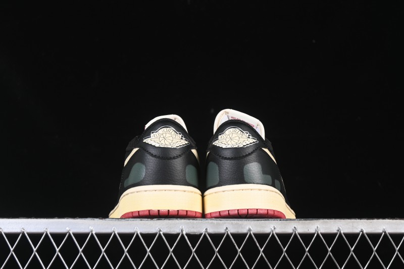 Nike Nigel Sylvester x Air Jordan 1 Low Lifestyle Casual Sneakers - IB8958-001