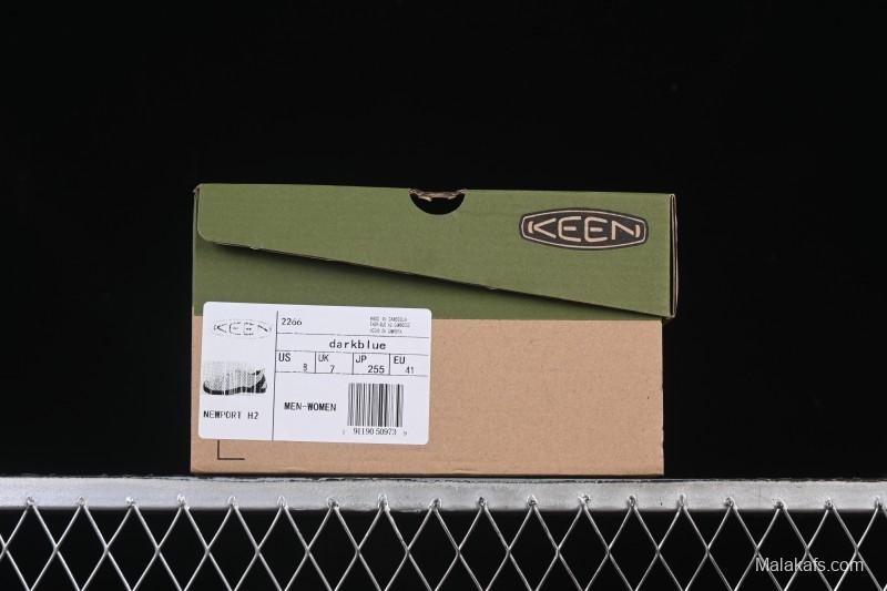 Keen Jasper Japanese Street Retro Outdoor Shoes - 2266 Darkblue