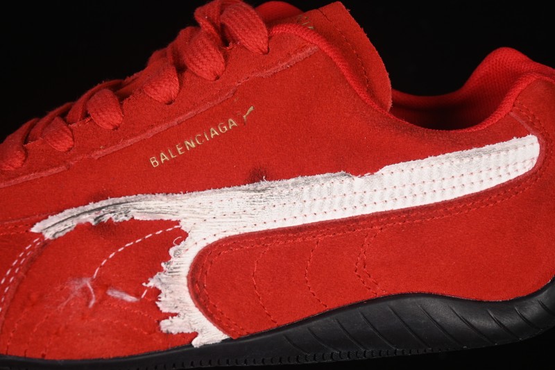 Puma The Open Product x Balenciaga Speedcat Low-Top Lifestyle Casual Shoes - 406519-03