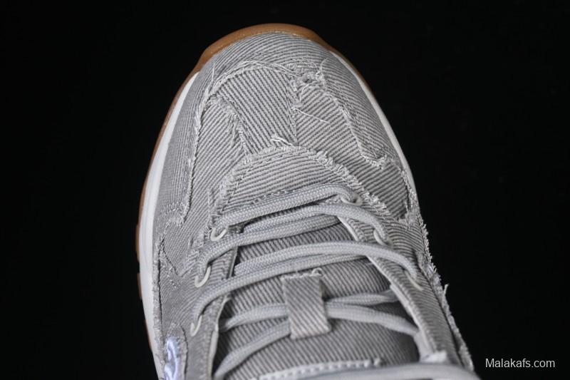 Adidas NY MLB Bigball Chunky Vintage Cursive Height-Increasing Platform Sneakers - 3ASHVT25N50GRL