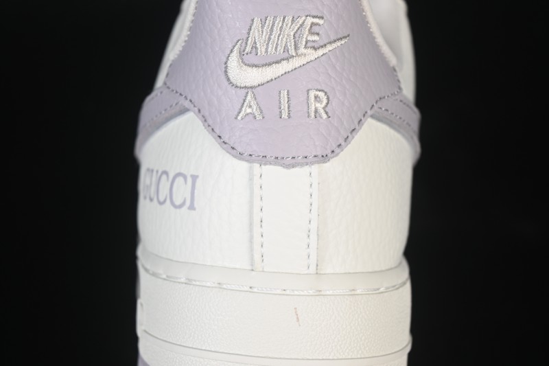 Nike Air Force 1'07 Low Gucci Collaboration White Light Brown Low-Top Casual Sneakers - YF9511-807