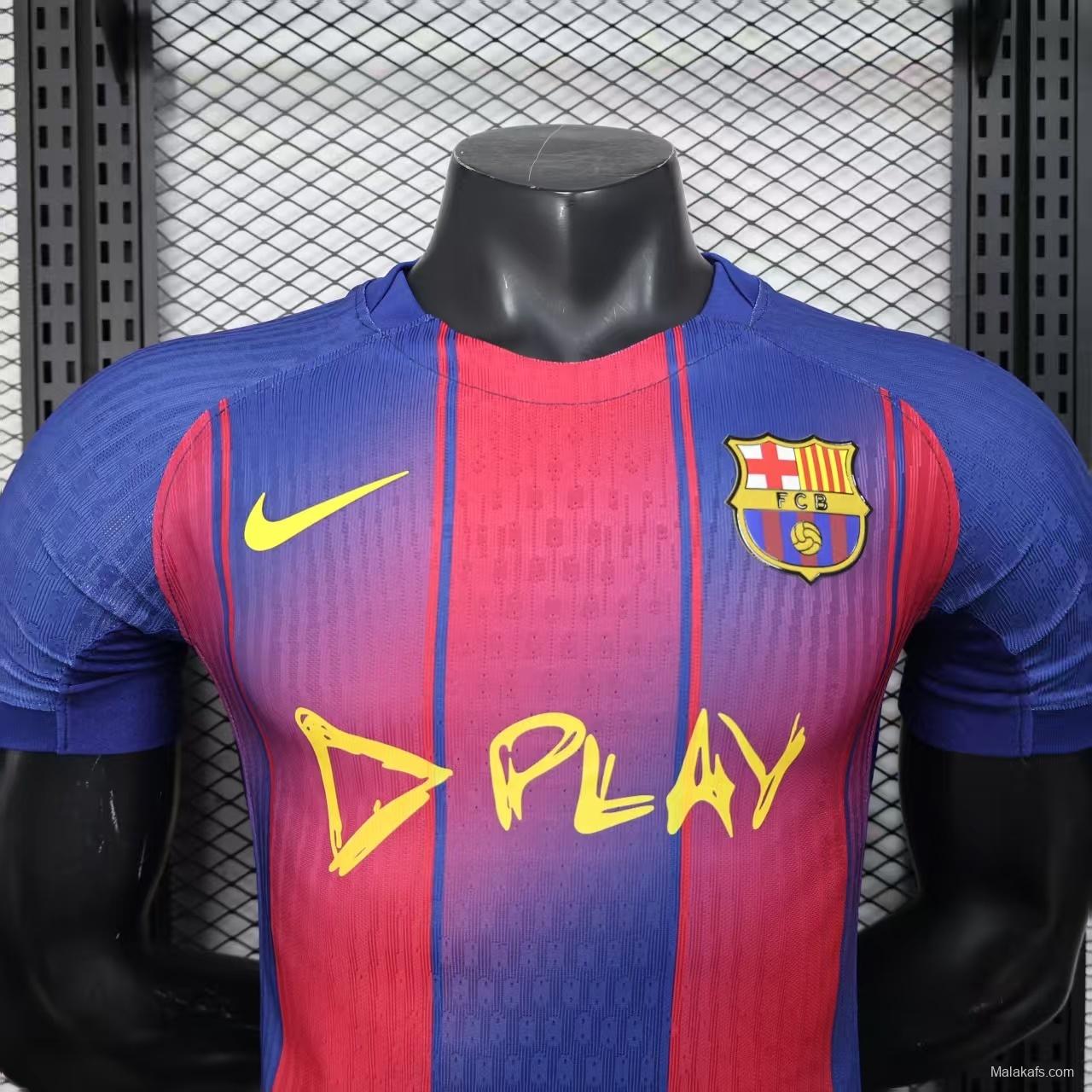 Player Version 25/26 BARCELONA x ED SHEERAN SIGNEE Edition Jersey