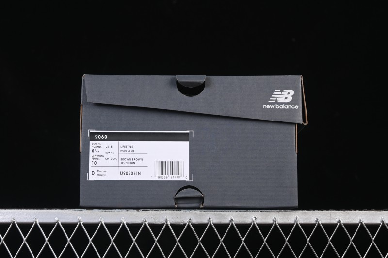 New Balance 9060 Series Retro Casual Running Shoes with ABZORB Cushioning Technology - U9060ETN