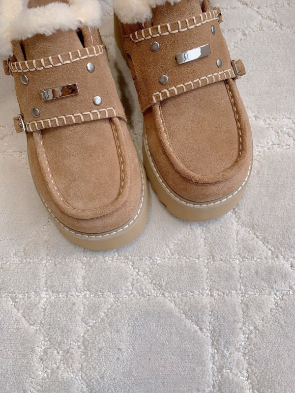 UGG 2025/SS Wool Warm Platform Casual Shoes - AS00300