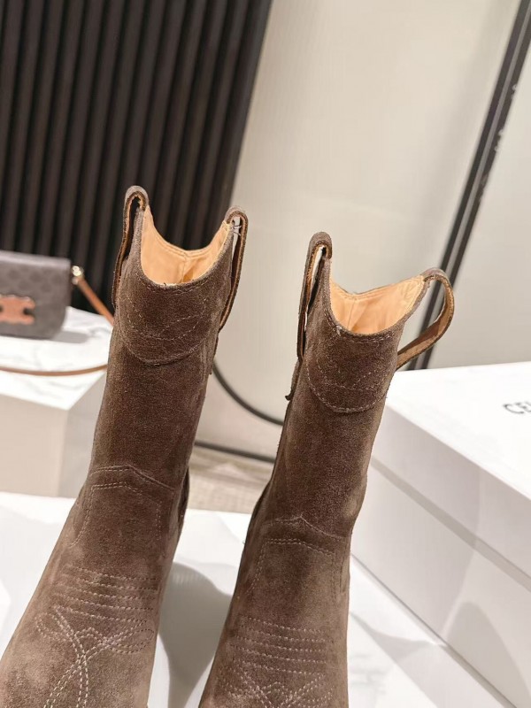 CELINE Fashion Boots 2025 SS Collection with Arch of Triumph Logo - LY00440