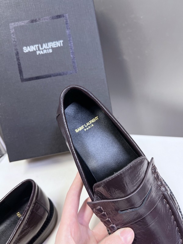 Saint Laurent 2025/SS Classic Loafer Shoes - KFY00350