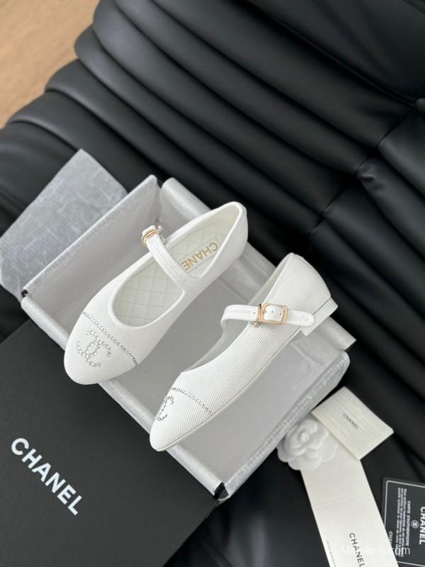Chanel 2025 SS Runway Mary Jane Flats - LY00300