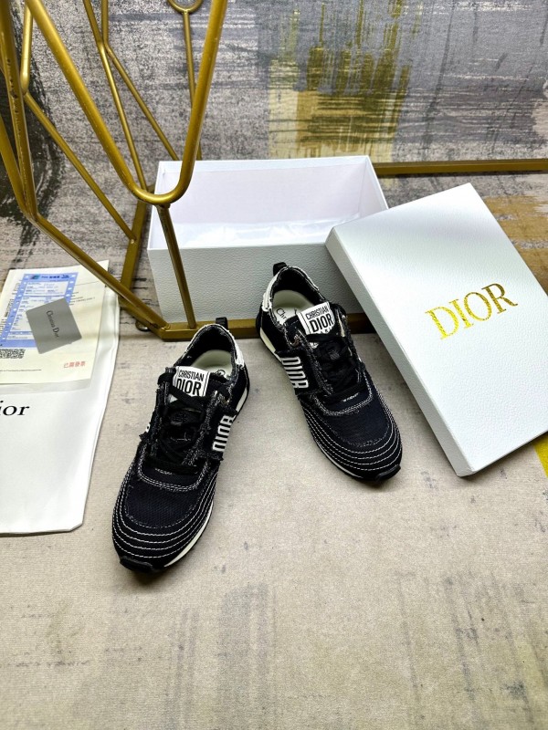 Dior Fall 2025/SS Canvas Sneakers with Fringe Details - LY00270